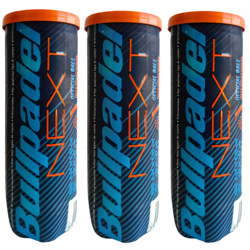 Pack 3 tubo palline Bullpadel FIP Next Pack 3 tubo palline Bullpadel FIP Next