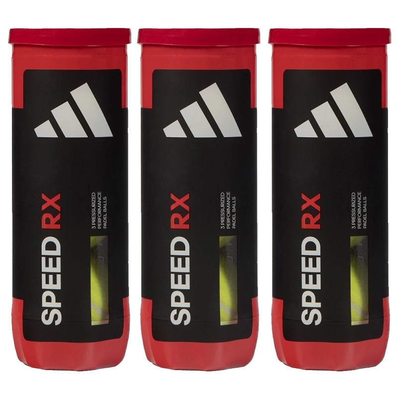 Confezione da 3 tubi a pellet Adidas Speed RX