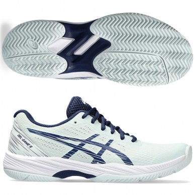 scarpe Asics Gel Game 9 Clay pale mint blue expanse 2024