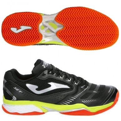 scarpe Joma Set 2201 black yellow fluor 2024