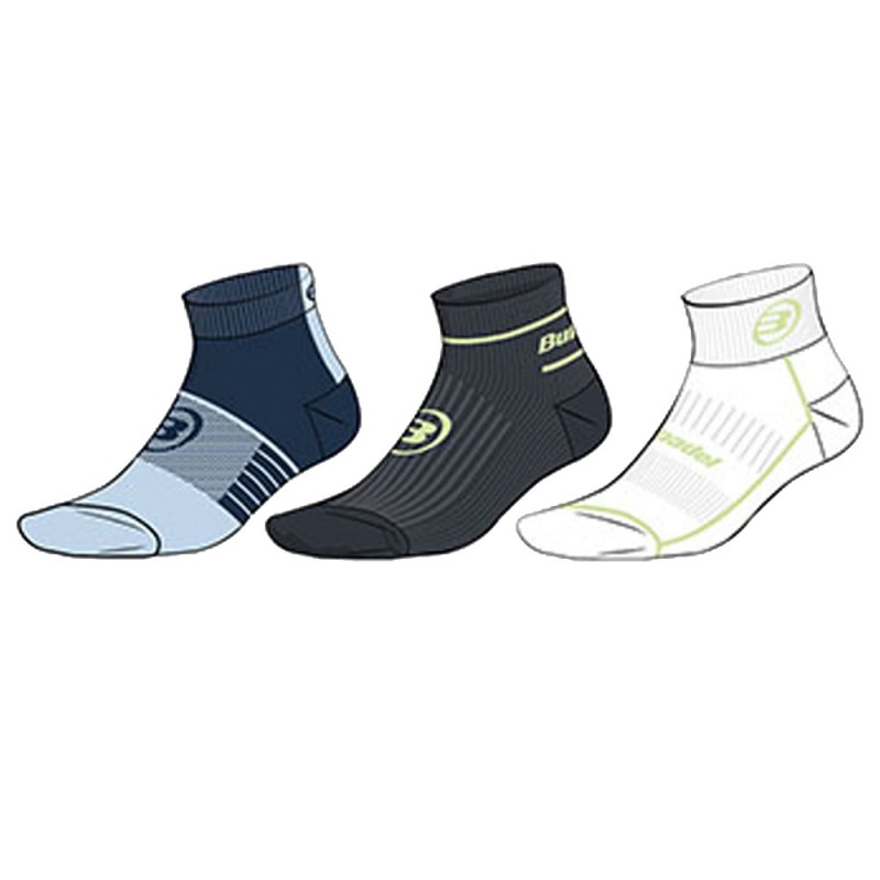 calzini Bullpadel BP2410 pack 3 colori calzini Bullpadel BP2410 pack 3 colori