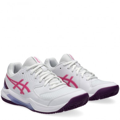 scarpe Asics Gel Dedicate 8 Padel white dragon fruit 2024