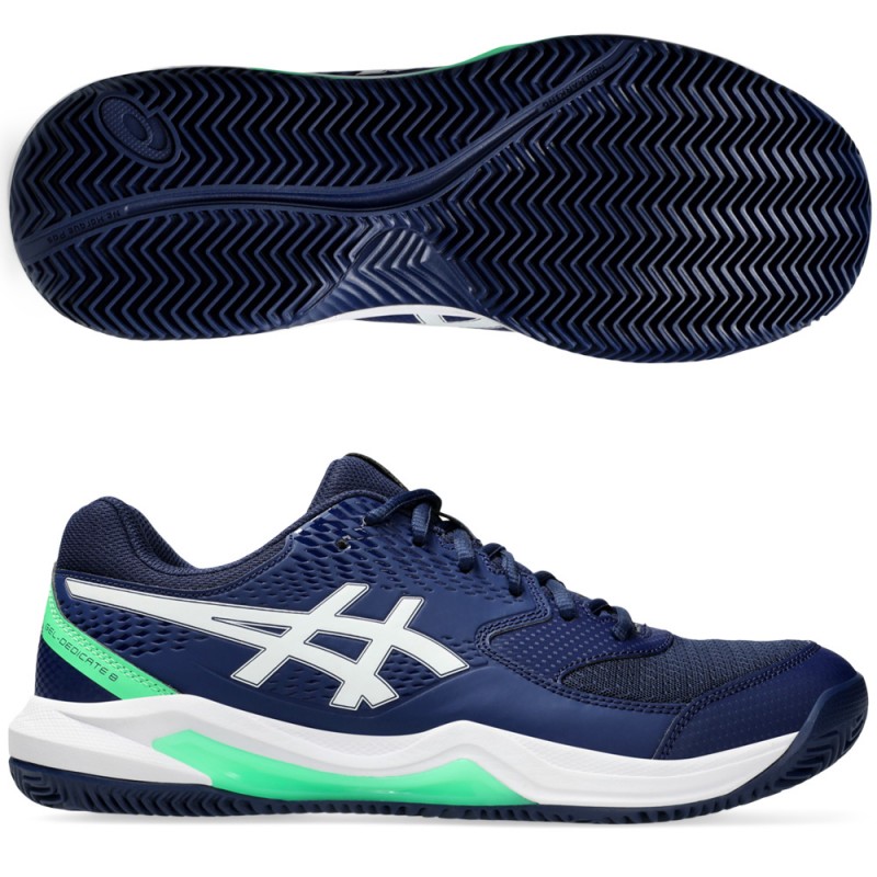 scarpe Asics Gel Dedicate 8 Clay blue expanse white 2024 scarpe Asics Gel Dedicate 8 Clay blue expanse white 2024