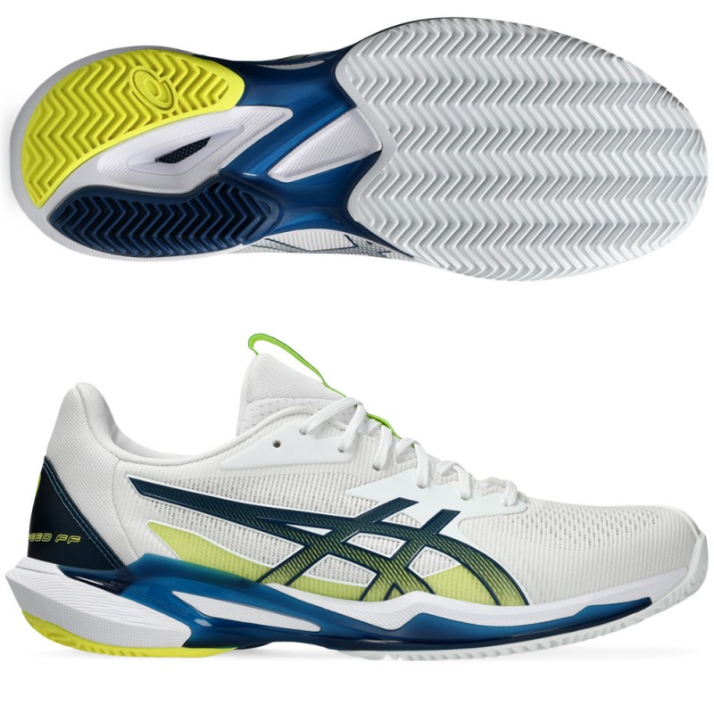 scarpe Asics Solution Speed FF 3 Clay white mako blue 2024 scarpe Asics Solution Speed FF 3 Clay white mako blue 2024