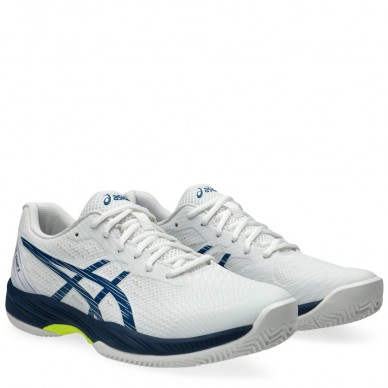 scarpe Asics Gel Game 9 Clay white mako blue 2024