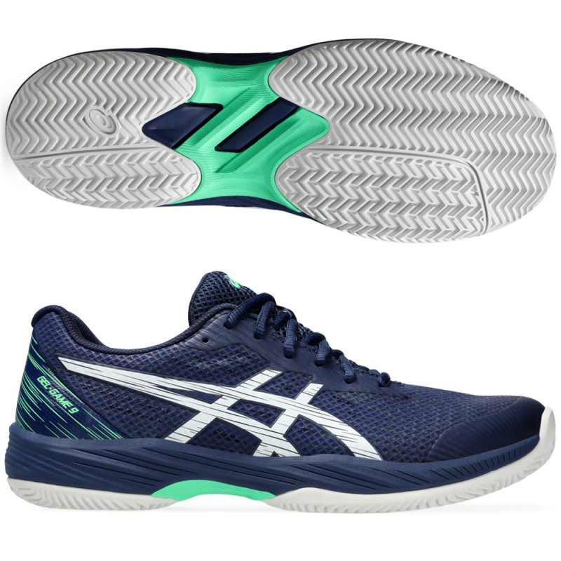 scarpe Asics Gel Game 9 Clay blue expanse white 2024 scarpe Asics Gel Game 9 Clay blue expanse white 2024