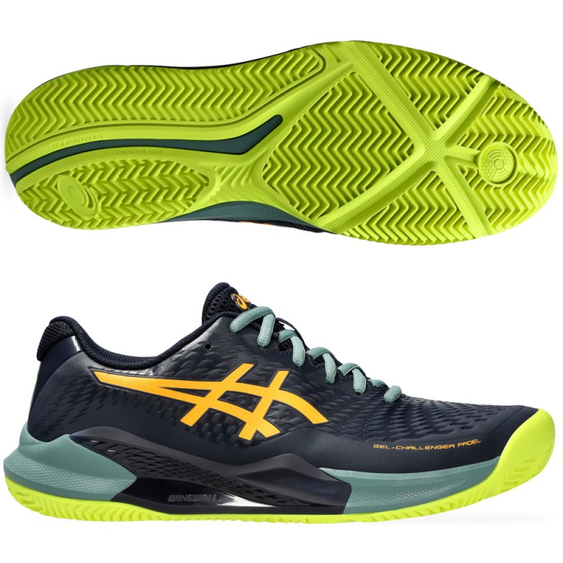 scarpe Asics Gel Challenger 14 Padel midnight stadium orange 2024 scarpe Asics Gel Challenger 14 Padel midnight stadium orange 2024