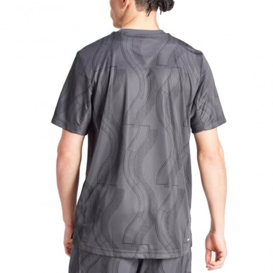 maglietta Adidas Club Graph carbon nero