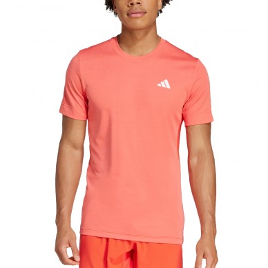 maglietta Adidas T Freelift rosso brillante