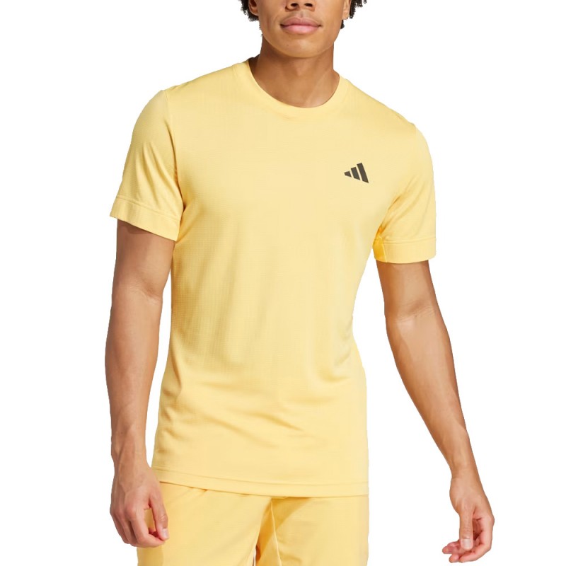 maglietta Adidas T Freelift gialla
