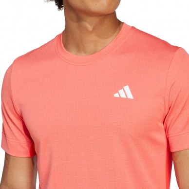 maglietta Adidas T Freelift rosso brillante