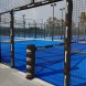 Protettore per la porta del campo da padel