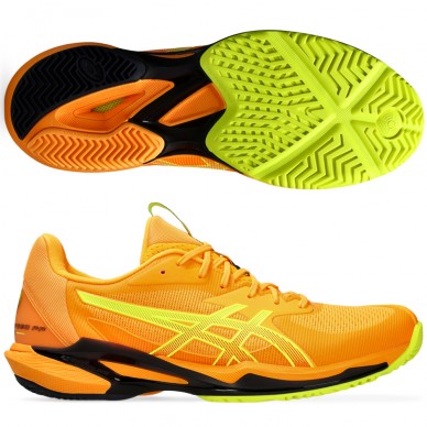 Scarpe Asics Solution Speed FF 3 Padel stadium orange safety yellow 2024