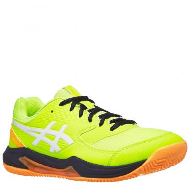 scarpe Asics Gel Dedicate 8 Padel safety yellow white 2024