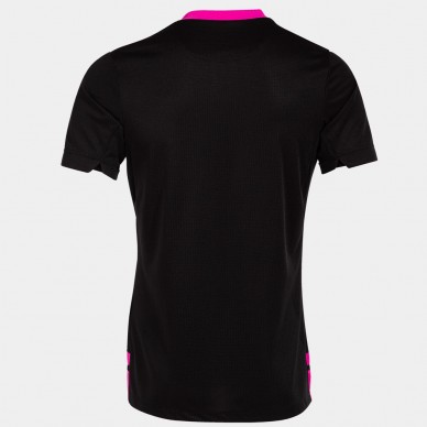 maglietta Joma Ranking nero e rosa fluo