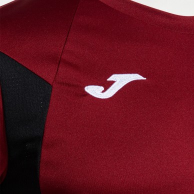 maglietta Joma Winner III bordeaux nero