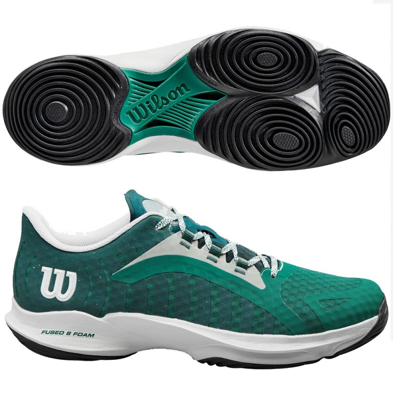 scarpe Wilson Hurakn Pro evergreen bianche 2024 scarpe Wilson Hurakn Pro evergreen bianche 2024