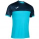 maglietta Joma Montreal turchese fluo marino