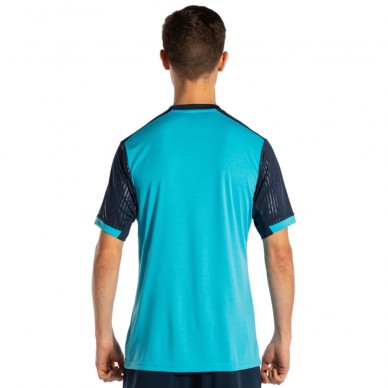 maglietta Joma Montreal turchese fluo marino