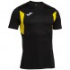 maglietta Joma Winner III nero giallo
