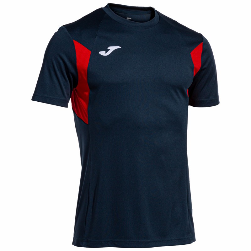 maglietta Joma Winner III blu marino rosso