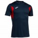 maglietta Joma Winner III blu marino rosso
