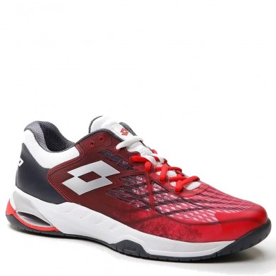 scarpe Lotto Mirage 100 Clay red white 2024