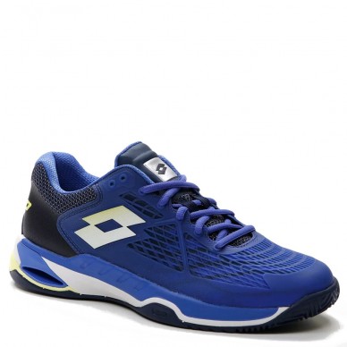scarpe Lotto Mirage 100 Clay blue yellow 2024