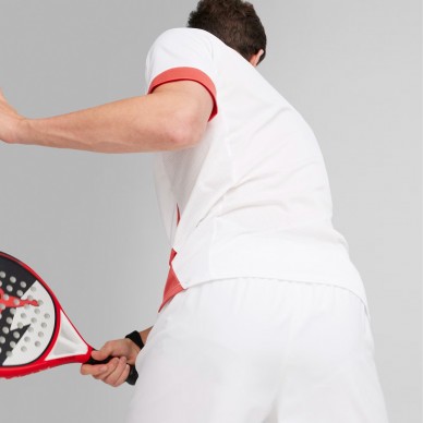 Maglietta Puma Individual Padel Tee bianca