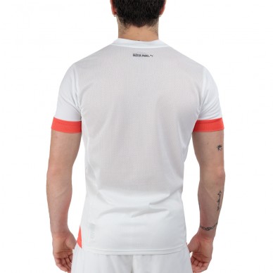Maglietta Puma Individual Padel Tee bianca
