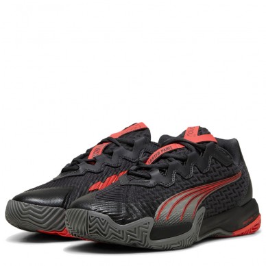 Scarpe Puma Nova Elite grigie rosso attivo 2024