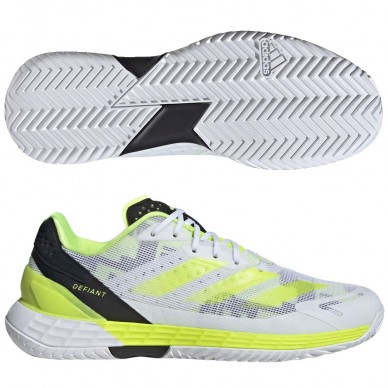 scarpe Adidas Defiant Speed 2 M Clay gialle bianche 2024