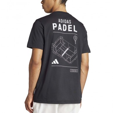 Maglietta Adidas M Padel nera