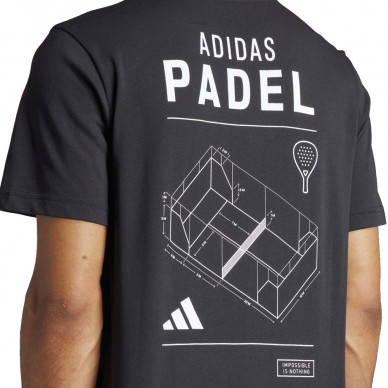 Maglietta Adidas M Padel nera