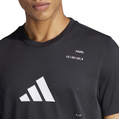 Maglietta Adidas M Padel nera