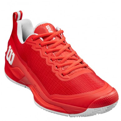 scarpe Wilson Rush Pro 4.5 Clay rosso 2024