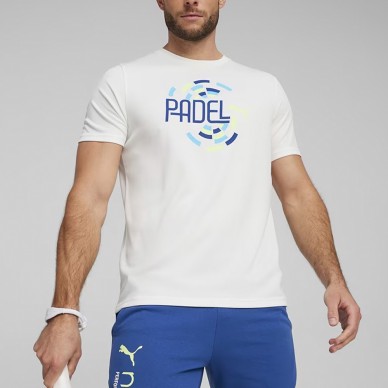 maglietta Puma Individual Grafica bianca