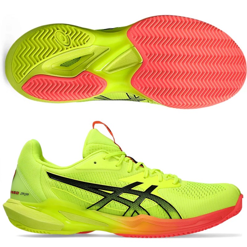scarpe da padel Asics Solution Speed FF 3 Clay giallo nero Zona de Padel