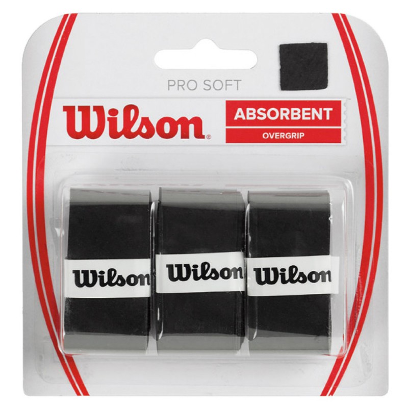 overgrips Wilson Pro Soft nero