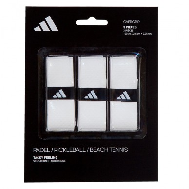 Overgrip Adidas Tacky blanco microperforato