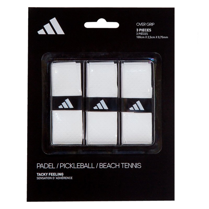 Overgrip Adidas Tacky blanco microperforato Overgrip Adidas Tacky blanco microperforato