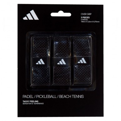 Overgrip Adidas Tacky negro microperforato