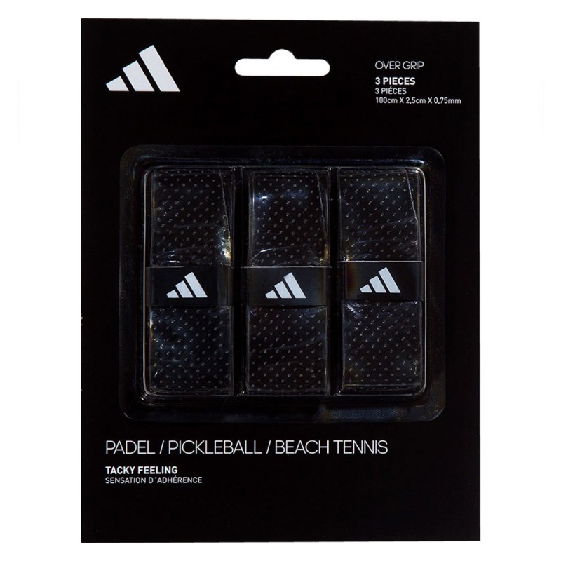 Overgrip Adidas Tacky negro microperforato Overgrip Adidas Tacky negro microperforato