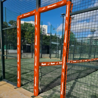 Protettore per la porta con 2 fori per campo da padel