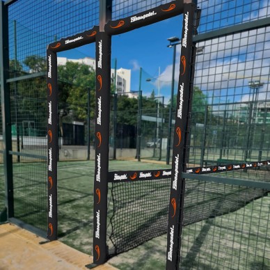Protettore per la porta con 2 fori per campo da padel