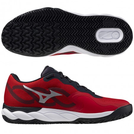 scarpe Mizuno Wave Enforce Court Padel rosso Zona de Padel