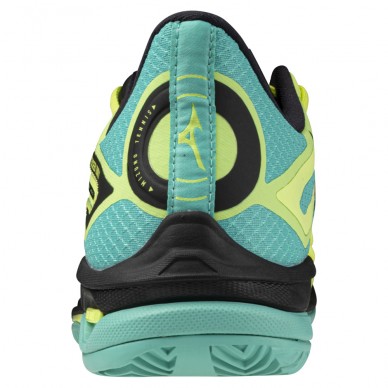 scarpe Mizuno Wave Exceed Tour 6 CC sunny lime black 2024