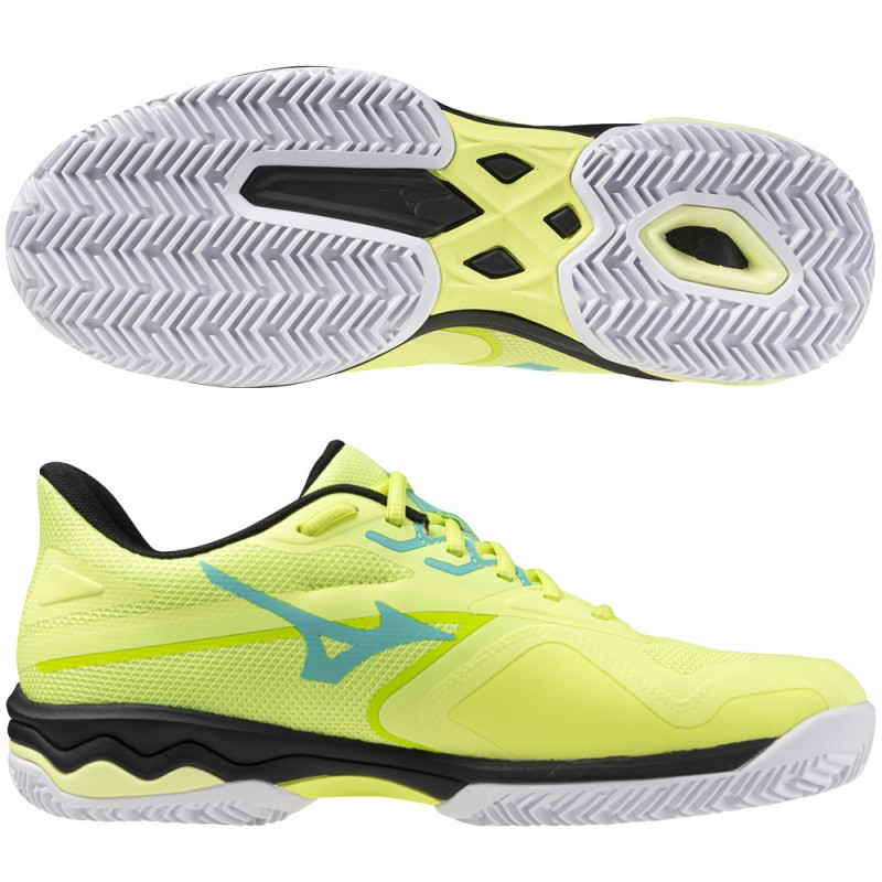 scarpe Mizuno Wave Exceed Light 2 CC sunny lime black 2024