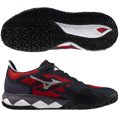 scarpe Mizuno Wave Enforce Tour Padel graystone salsa 2024