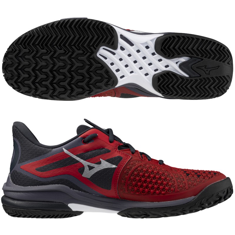 scarpe Mizuno Wave Exceed Tour Padel salsa graystone 2024 scarpe Mizuno Wave Exceed Tour Padel salsa graystone 2024